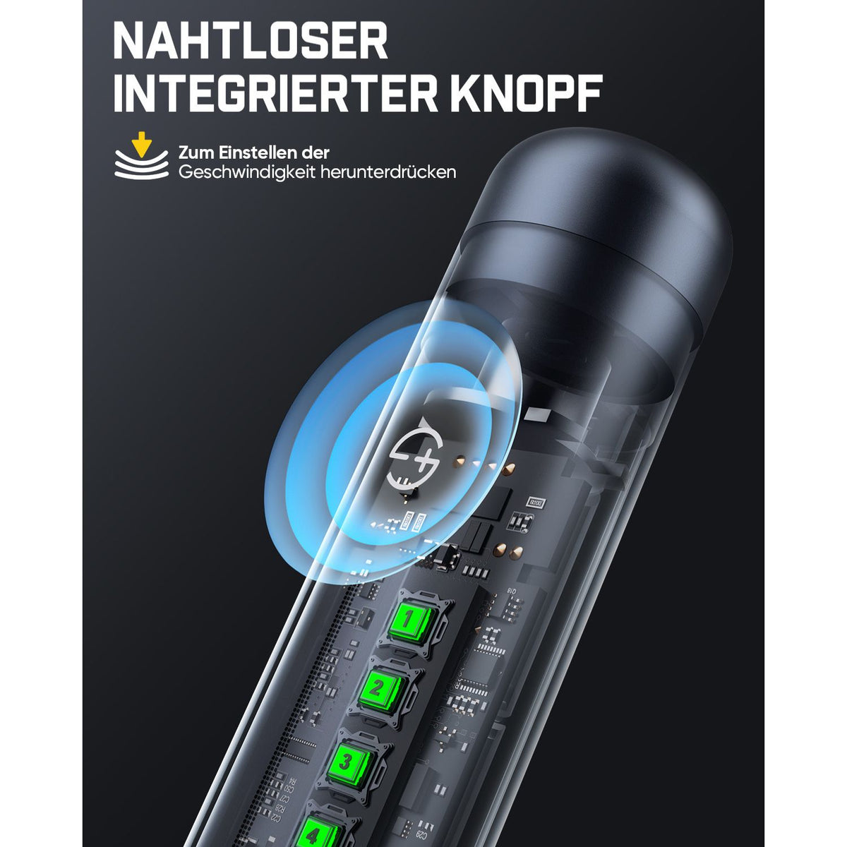 Fanttik F2 Master Kit Mini Akku-Rotationswerkzeug, Gravierstift, 35 Zubehörteile für 3D-gedruckte Veredelung, Schleifen, Polieren, Bohren, Schnitzen, Präzision DIY im