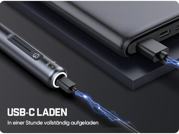 Fanttik F2 Master Kit Mini Akku-Rotationswerkzeug, Gravierstift, 35 Zubehörteile für 3D-gedruckte Veredelung, Schleifen, Polieren, Bohren, Schnitzen, Präzision DIY im
