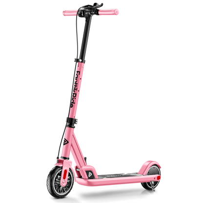 FanttikRide T9 Elektroroller für Kinder, 7/10/12 MPH, LED-Anzeige, höhenverstellbar, faltbar, Gummiräder, leicht, Geschenke für Jungen und Mädchen