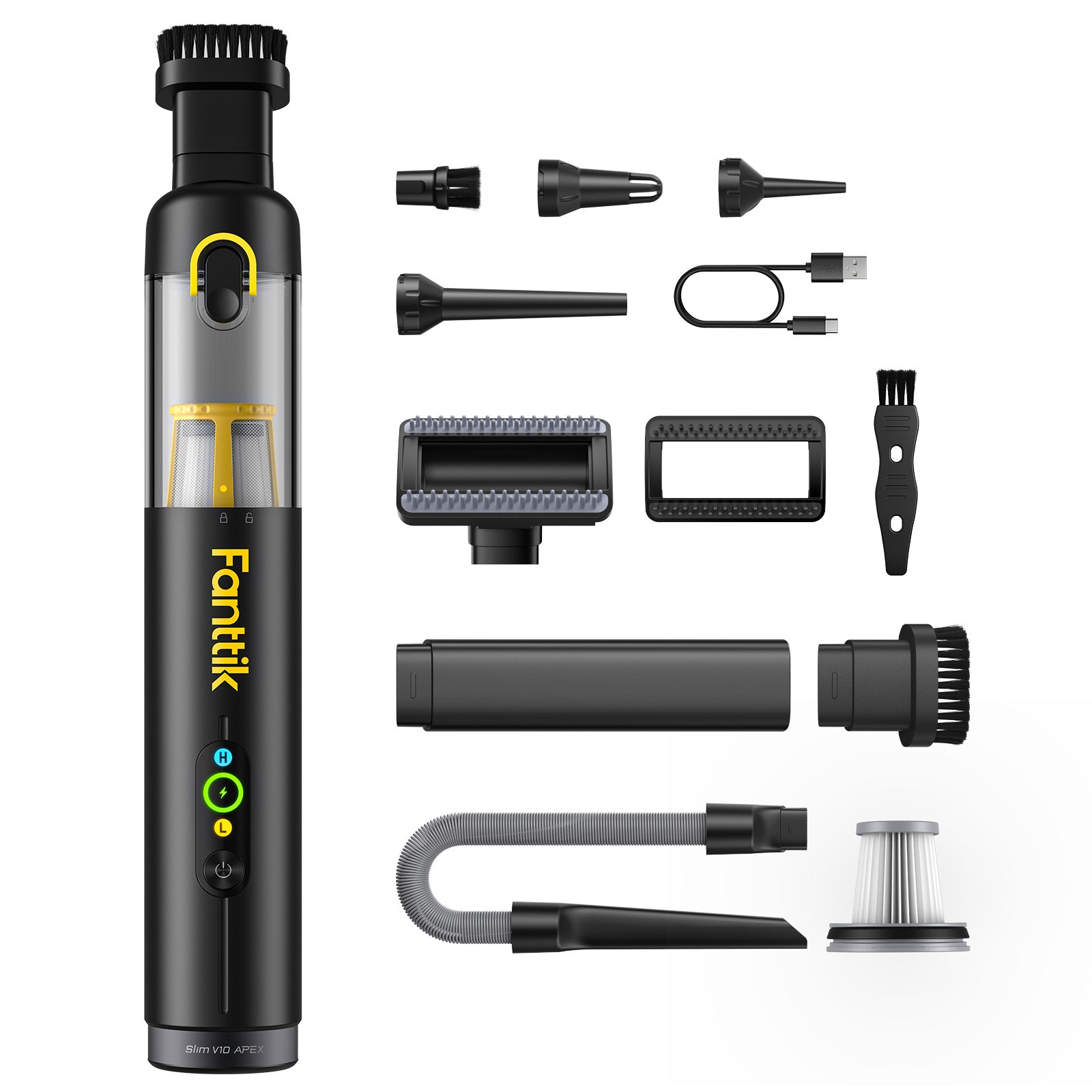 Fanttik Slim V10 Apex – offizielle Produktansicht für den Modellvergleich