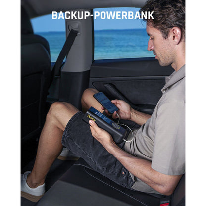 Fanttik X8 APEX™ 7800mAh Tragbare Elektronische Luftpumpe 12V, 10,3BAR / 150PSI Elektrischer Kompressor 2X Schneller, Dualer Bildschirm mit LCD, 5 Modi für Autos, E-Bikes, Motorräder, Bälle