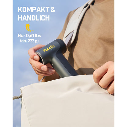 Fanttik B10 Pro Elektrische Staubgebläse, 110.000 U/min bürstenloser Motor, Luftreiniger, 3-Gang einstellbare Mini-Gebläse mit Ein-Knopf-Booster, Air Duster für PC, Tastatur, Elektronik und Werkbank