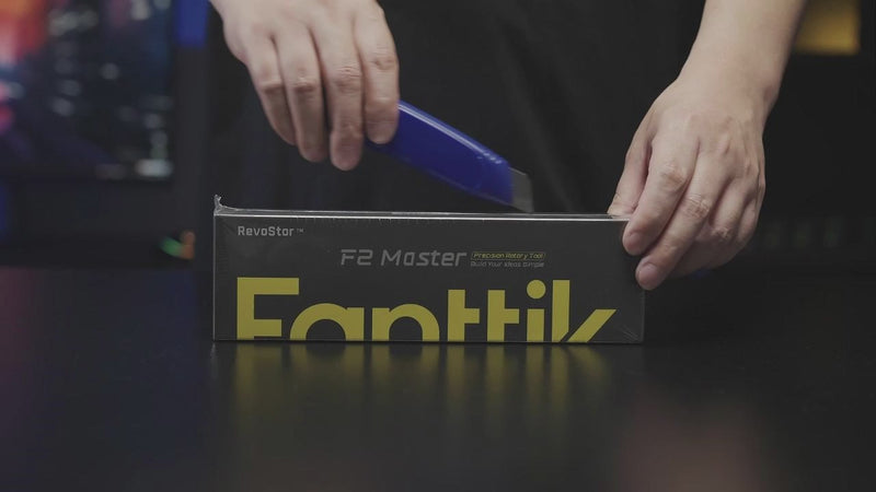 Fanttik F2 Master Mini Akku-Multifunktionswerkzeug Set 3,6V, NeoPulse Motor, 5 Geschwindigkeiten, 25000 U/min, Revostor-Hub, 35 Zubehörteile, Elektrowerkzeug zum Schleifen, Polieren, Bohren, Gravieren
