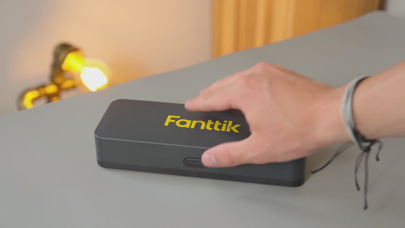 Fanttik K2 Nano 3,7 V Elektro-Mini-Bohrstift, Mini Bohrmaschine mit 20 Bohrern, 800-mAh-Akku, DIY Handbohrer Elektrisch Set für Gehäuse Kunststoff Harz Schmuckherstellung Leiterplatten Aluminiumbleche